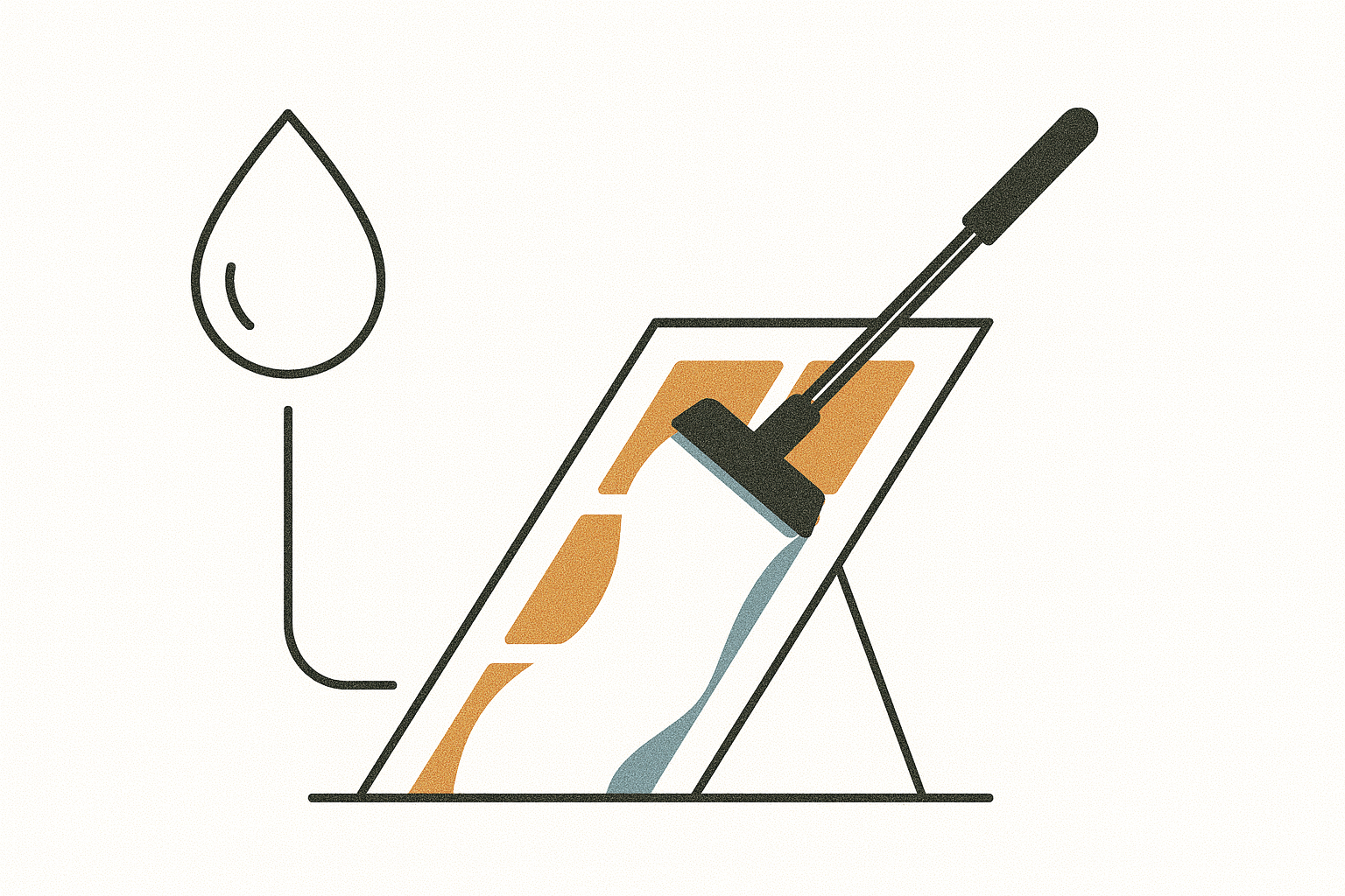 Mantenimiento de placas - Aclarado y secado